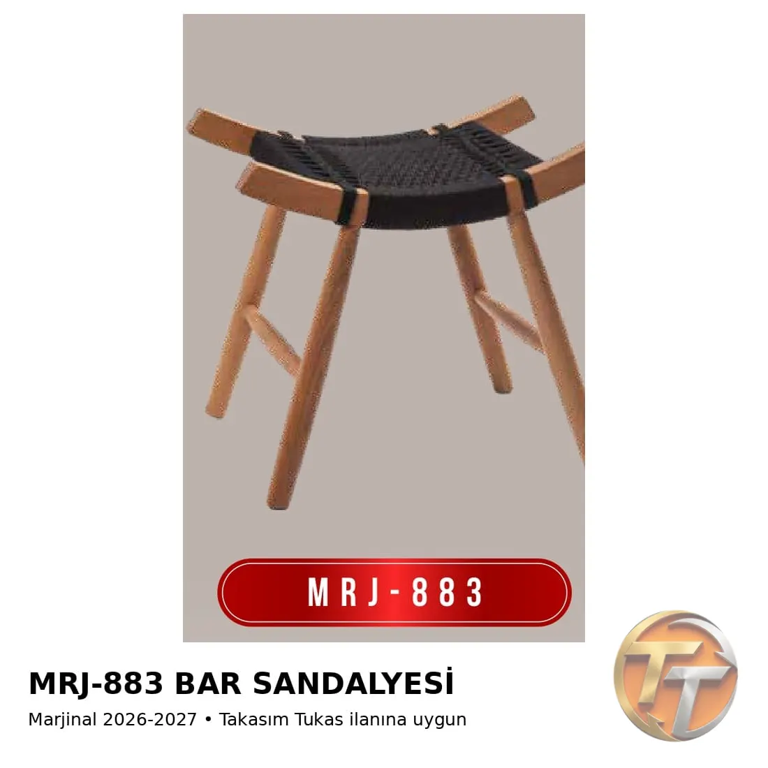 MRJ-883 Bar Sandalyesi