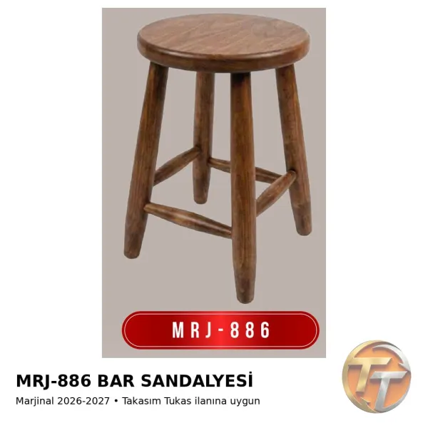 MRJ-886 Bar Sandalyesi