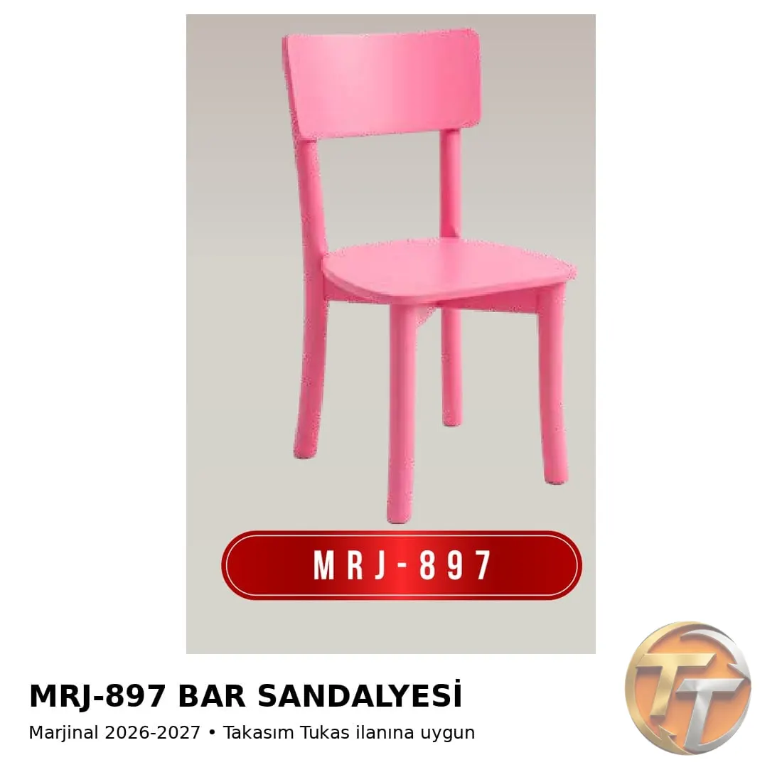 MRJ-897 Bar Sandalyesi