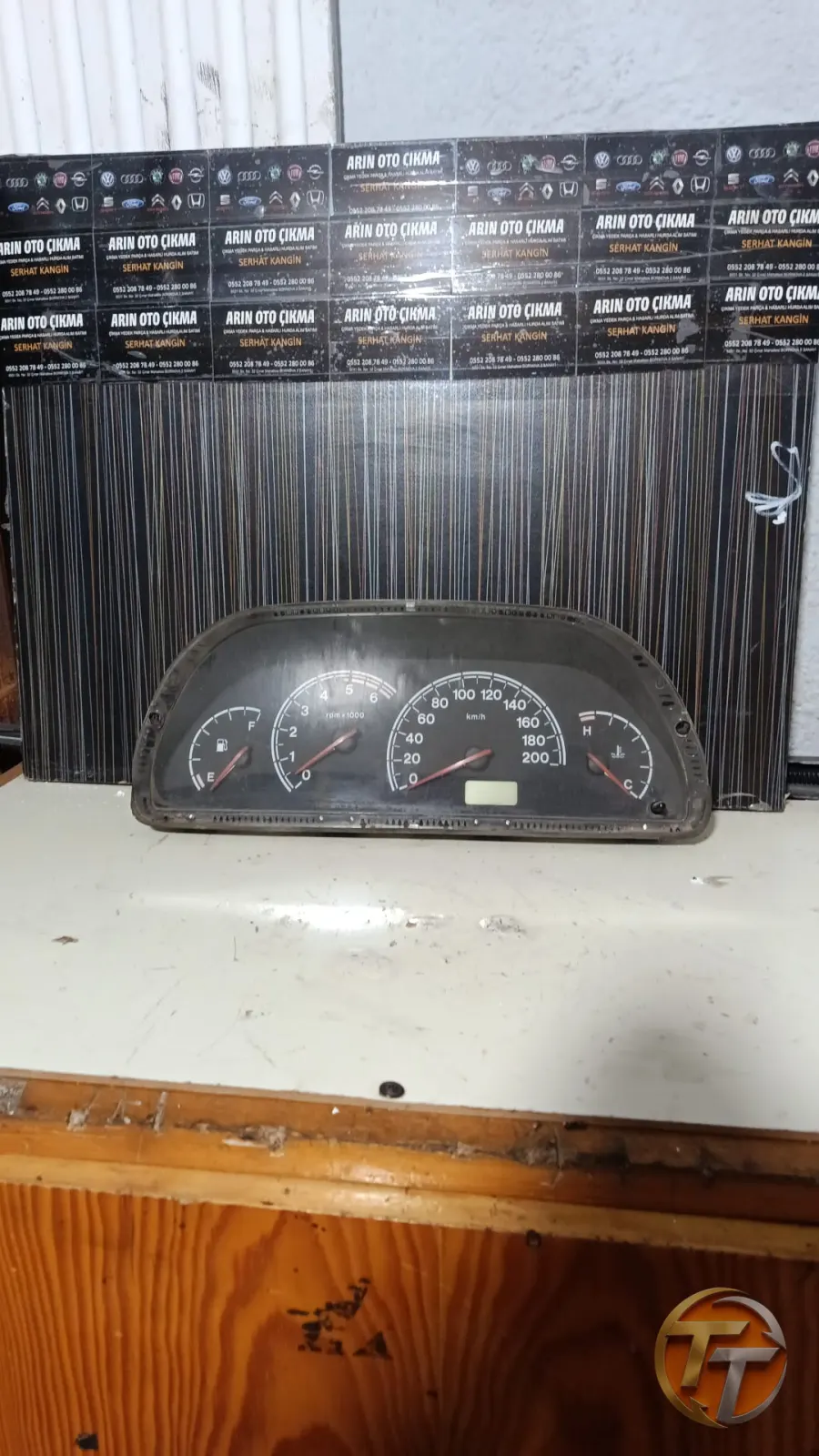 Fiat strada gösterge paneli