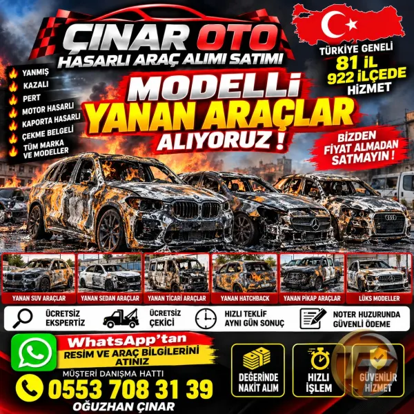 81 ILDE HASARLI ARAÇ ALIMI