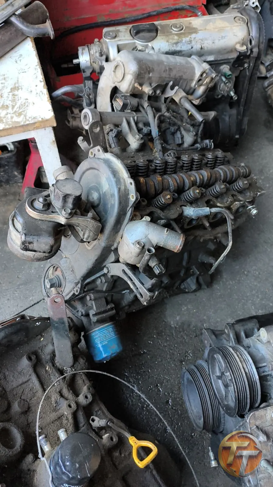 97 model Hyundai yumurta kasa komple motor