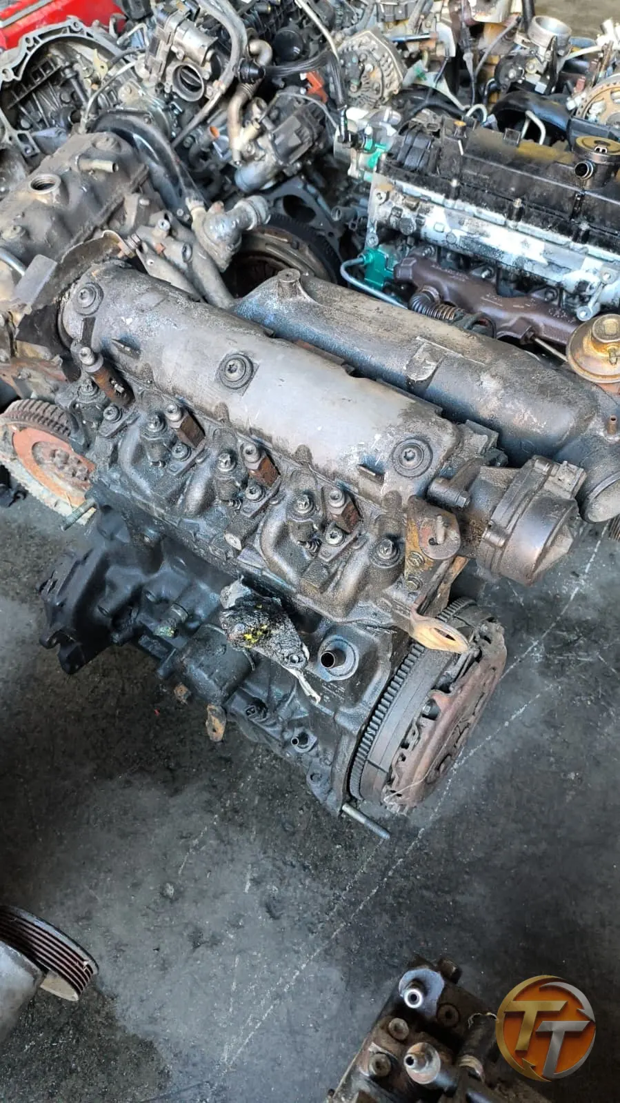 1.9 Megane 1 komple motor
