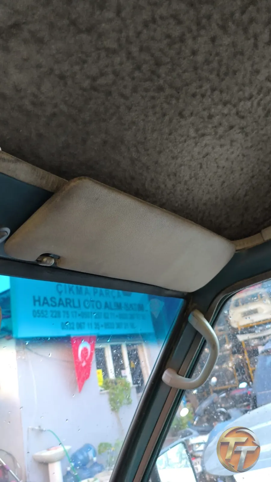 2000 model Mitsubishi l300 sağ güneşlik