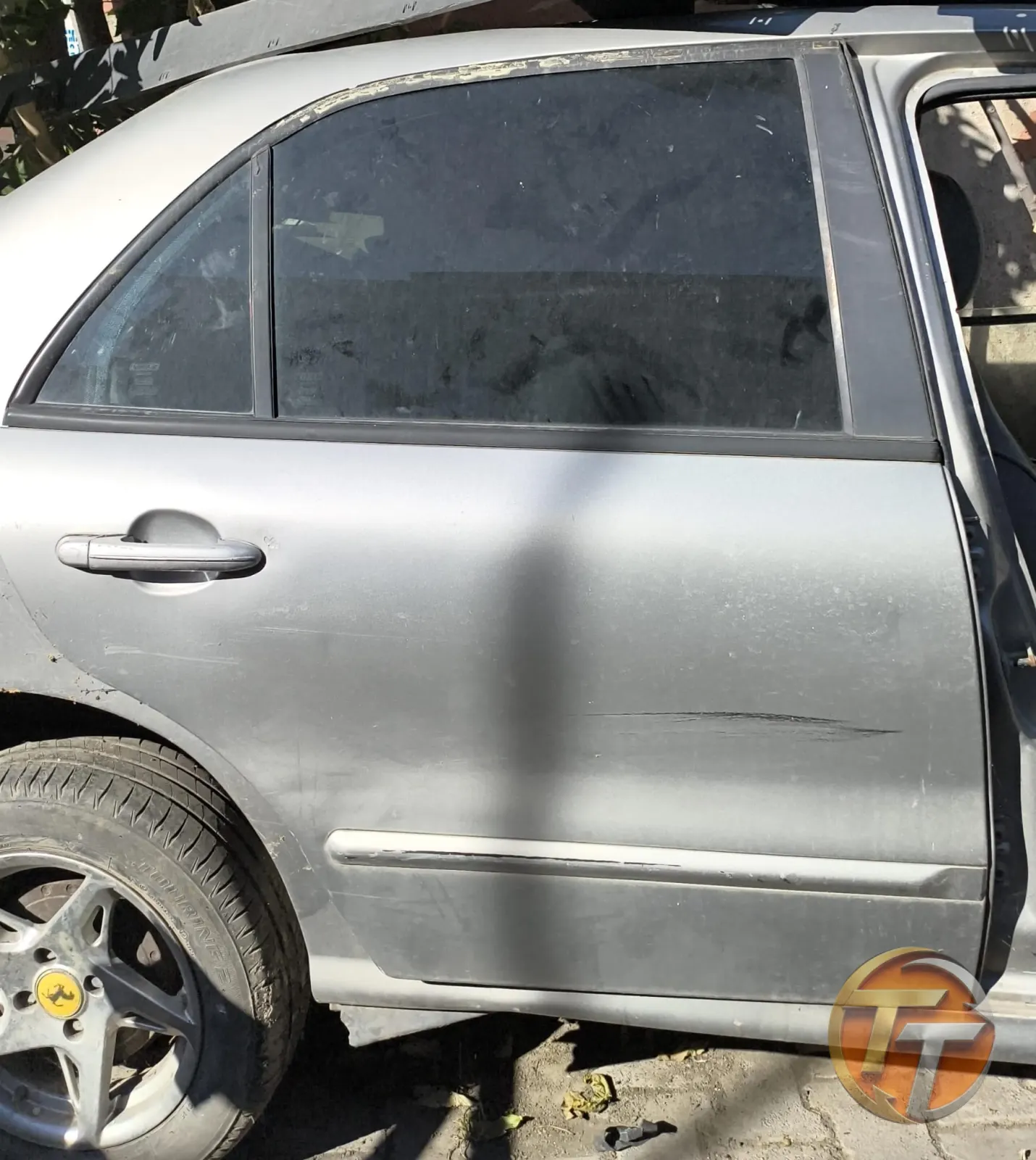 Fiat Marea sağ arka dolu hatasız kapı