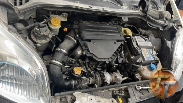 1.3 euro 6 fiat fiorino motor komple çalışır yürür vaziyette yeni