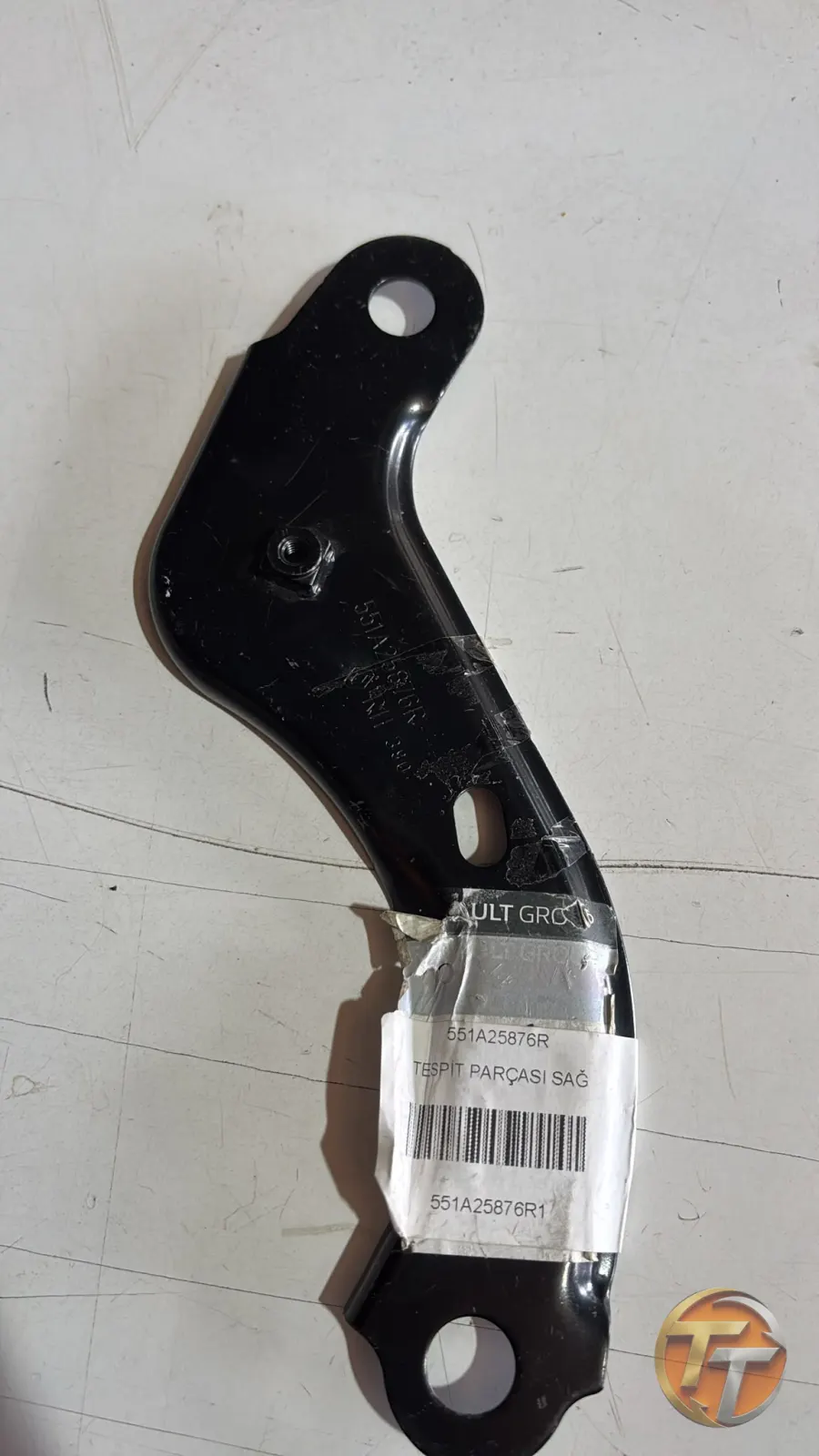 renault clıo 5 sağ tespit parçası orjınal