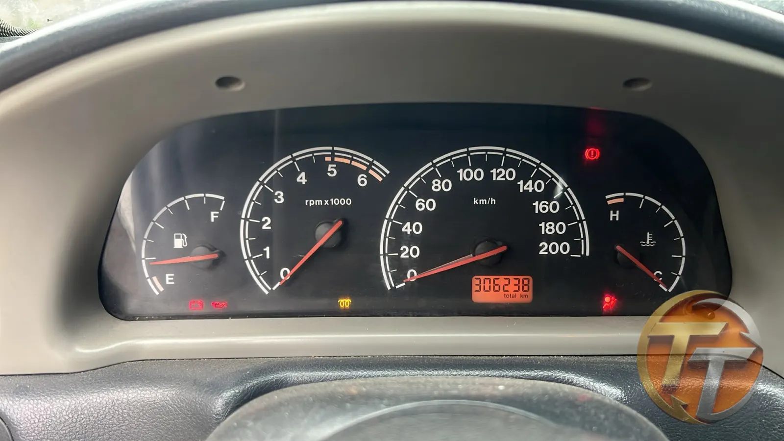 Fiat strada gösterge paneli