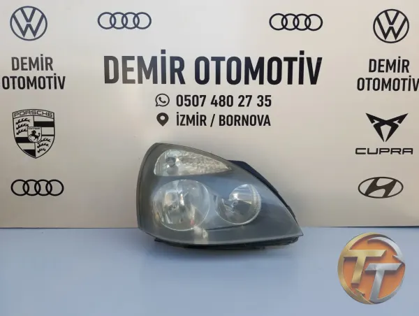 RENAULT CLİO 2 SYMBOL SAĞ ÖN FAR ORJİNAL ÇIKMA 2002-2008