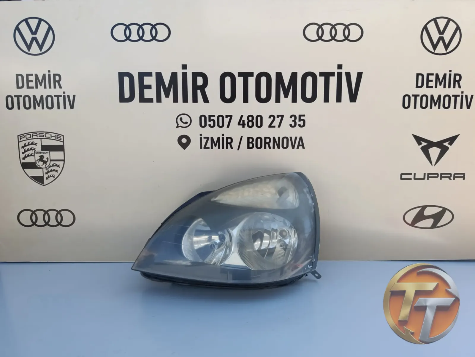 RENAULT CLİO 2 SYMBOL SOL ÖN FAR ORJİNAL ÇIKMA 2002-2008
