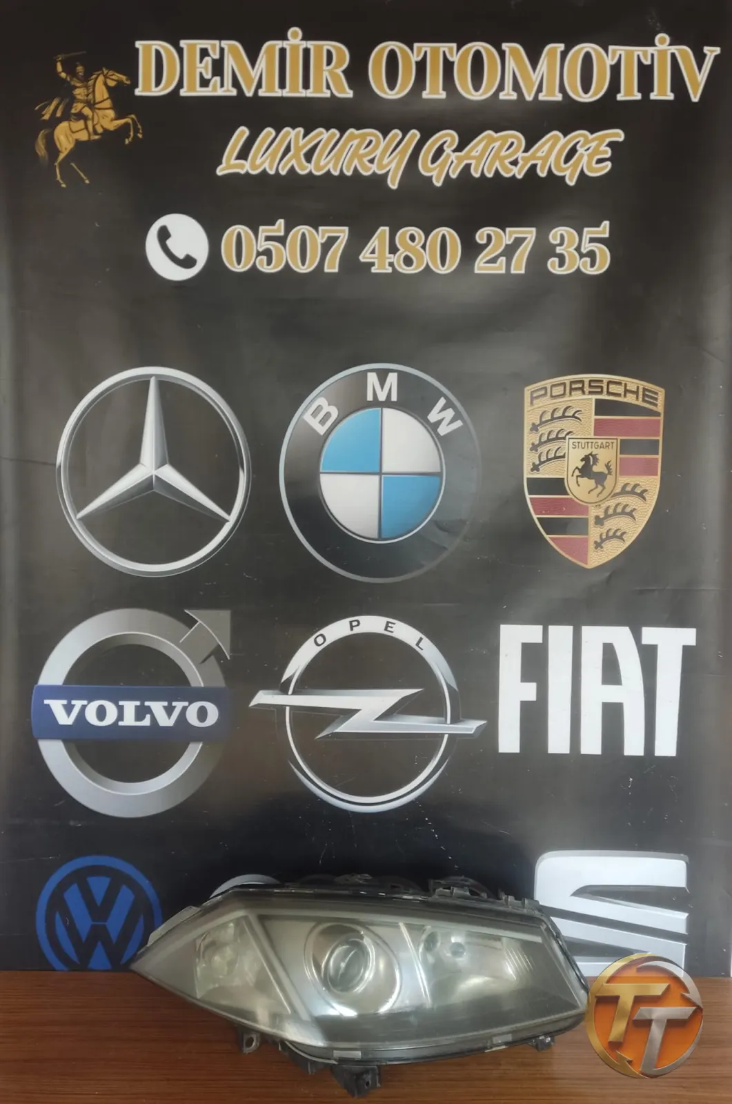 RENAULT MEGANE 2 MERCEKLİ XENON SAĞ FAR
