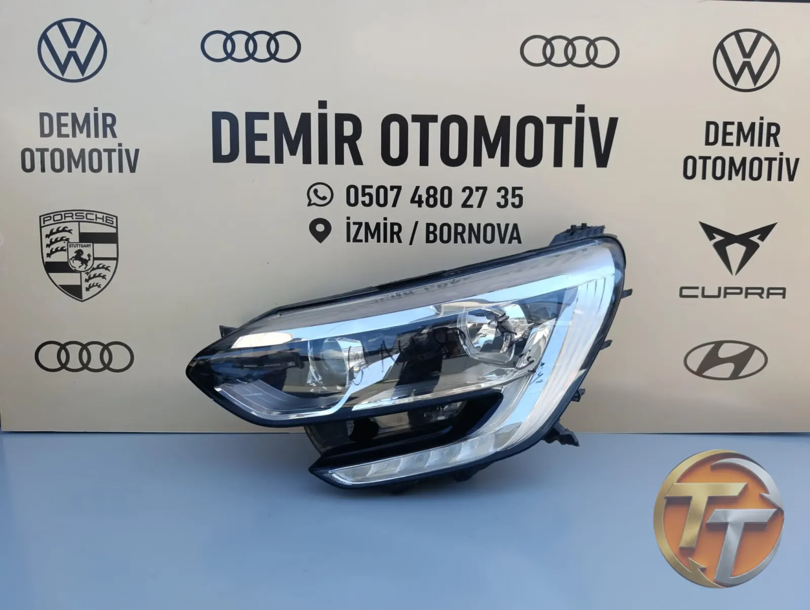 RENAULT MEGANE 4 SOL ÖN FAR ORJİNAL ÇIKMA 2020-2023