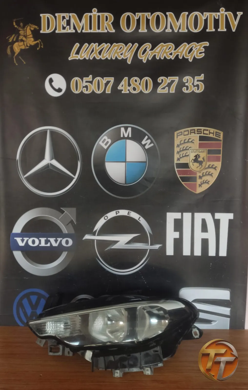 FIAT EGEA SOL FAR İÇİ SİYAHLI DÜZ