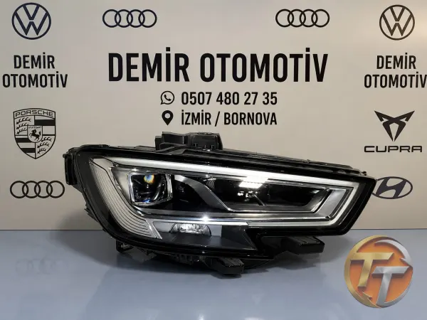 AUDİ A3 MATRİX SAĞ ÖN FAR ORJİNAL ÇIKMA 8V0941034F