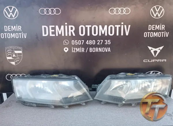 SKODA OCTAVİA 2013-2017 SAĞ SOL FAR ÇIKMA ORJİNAL 5E1941016 5E1941017