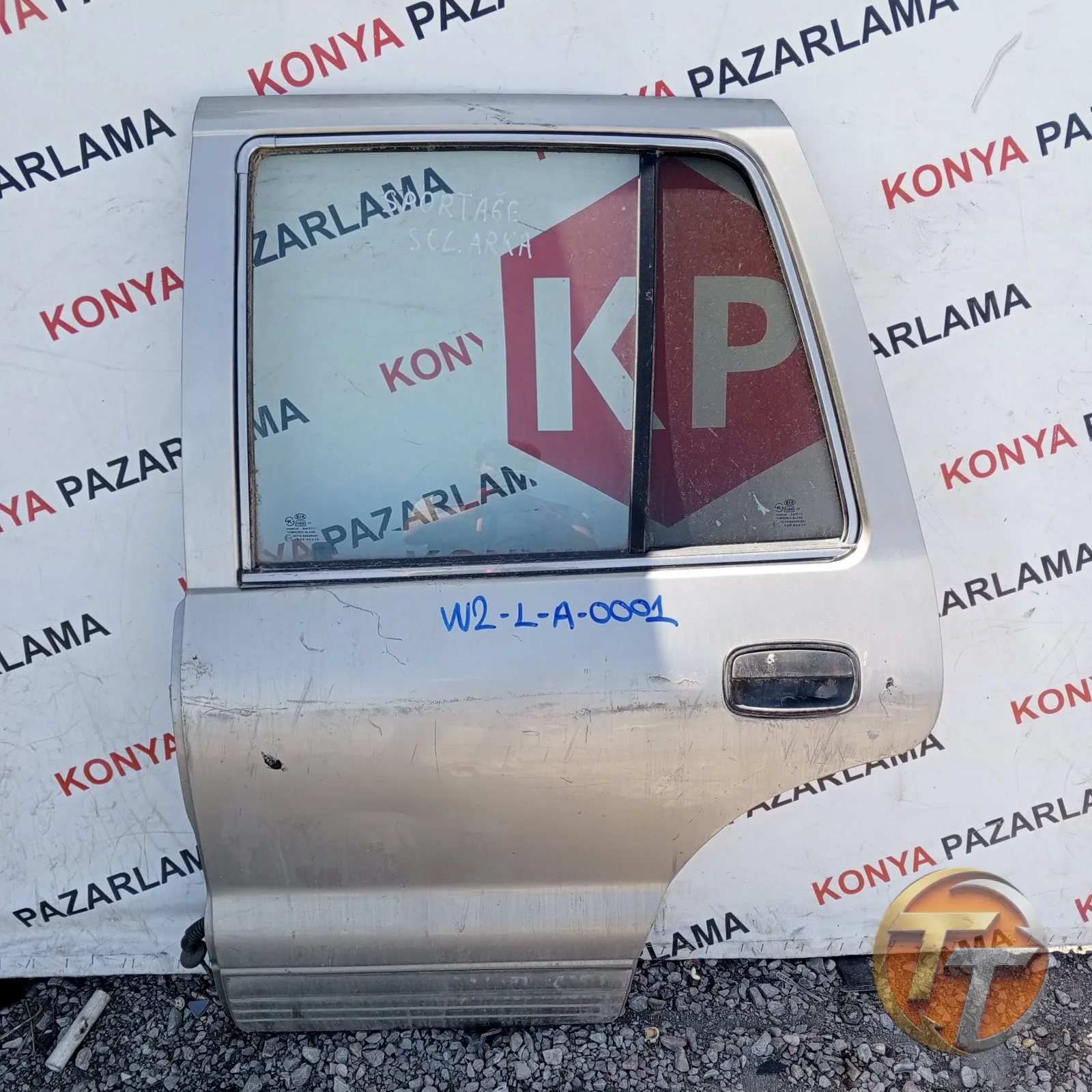 MERCEDES ML SOL ARKA KAPI W2-L-A-0001