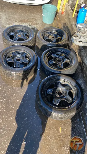 Sandero Clio 4 205 55 16 4 bijon saç jant lastik