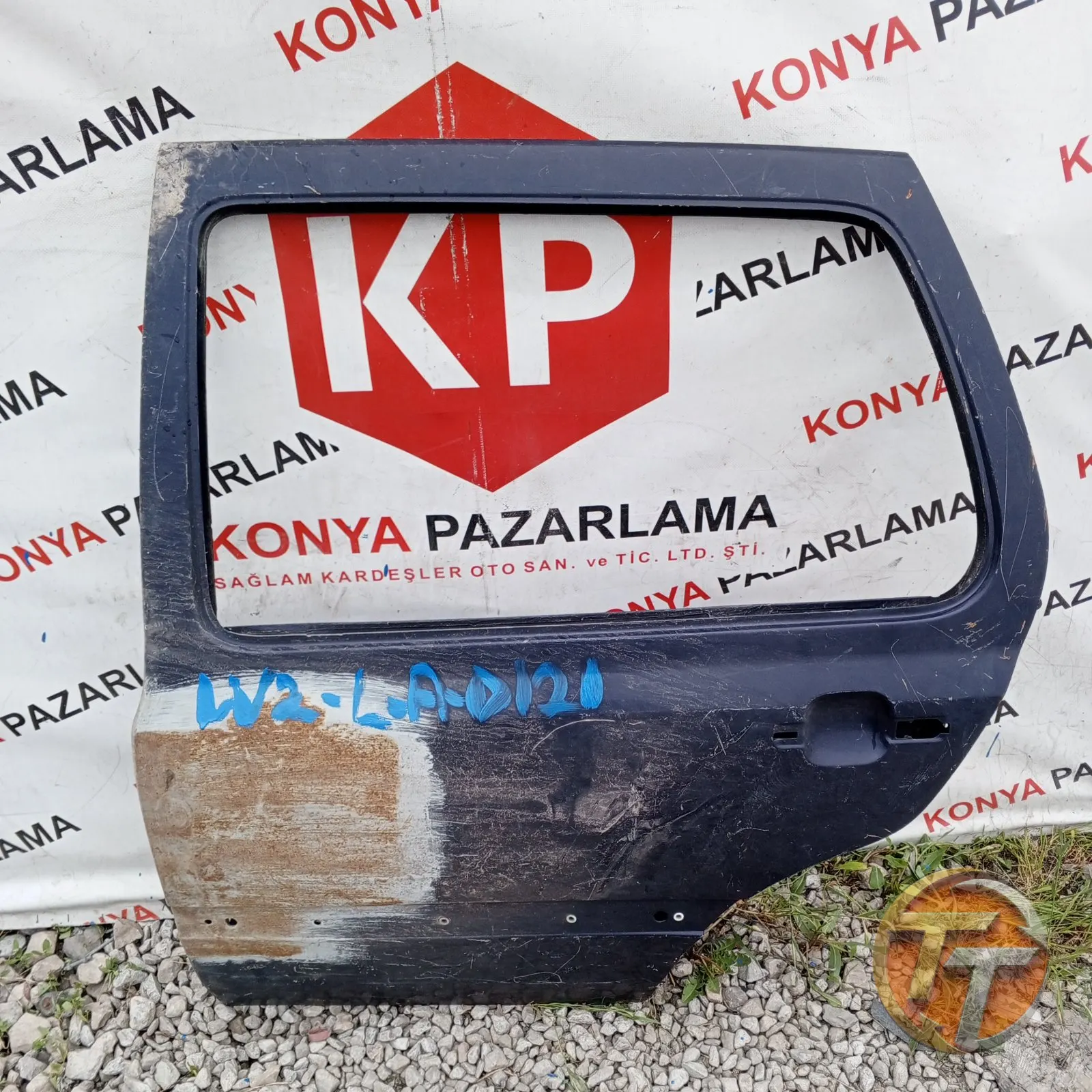 VOLKSWAGEN GOLF 3 SOL ARKA KAPI W2-L-A-0121