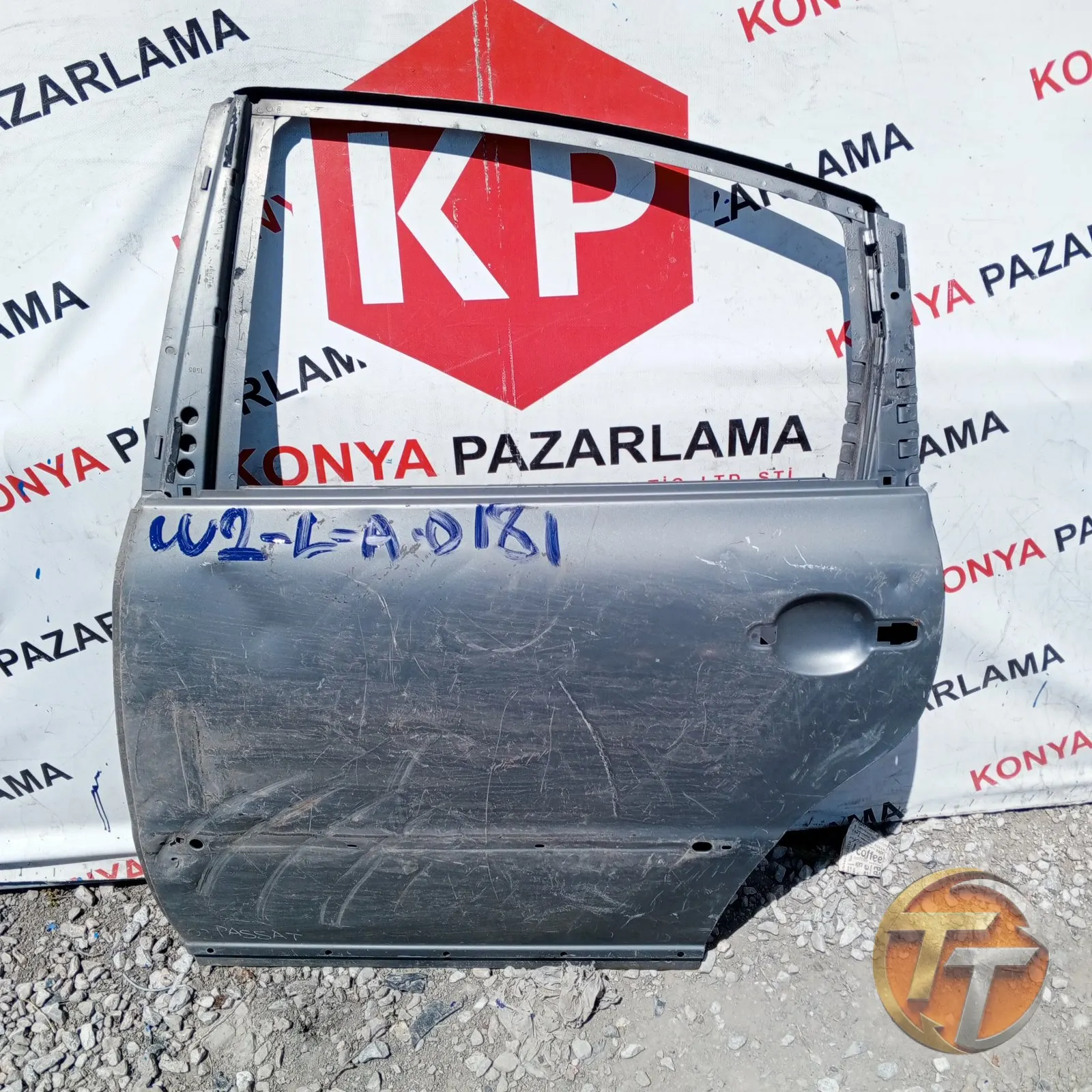 VOLKSWAGEN PASSAT B5 SOL ARKA KAPI W2-L-A-0181