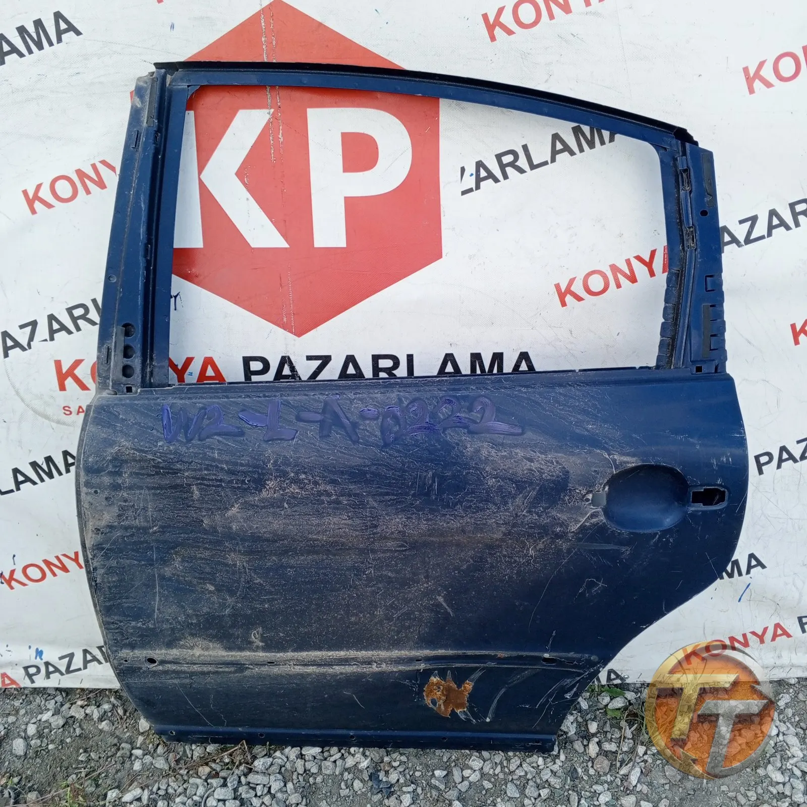 VOLKSWAGEN PASSAT B5 SOL ARKA KAPI W2-L-A-0222