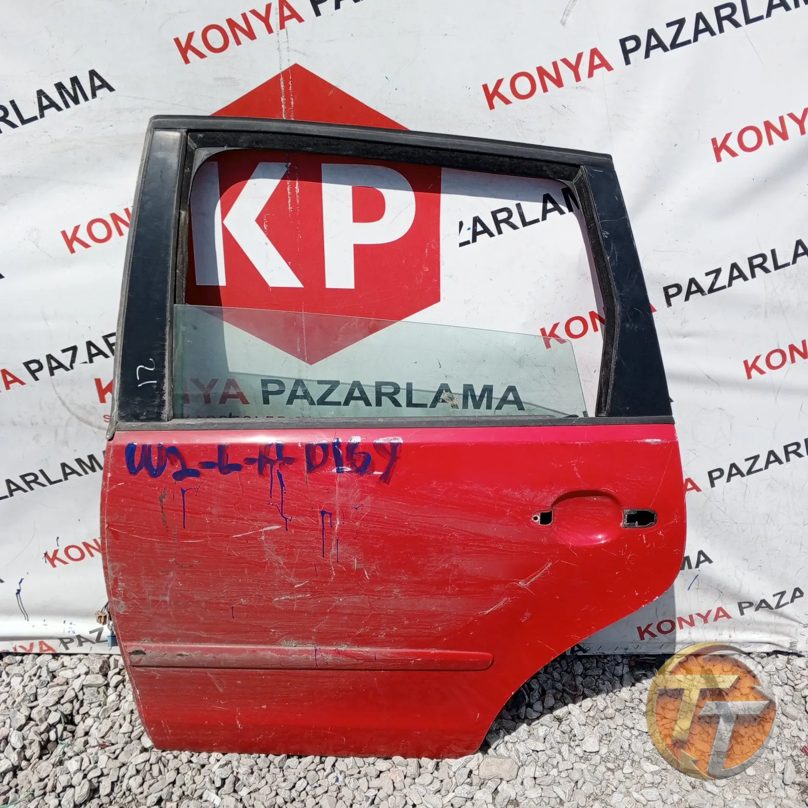 VOLKSWAGEN POLO SOL ARKA KAPI W2-L-A-0169