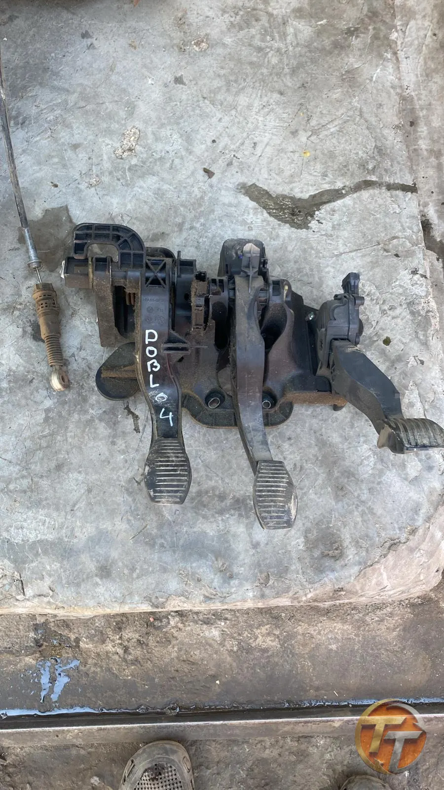 Doblo 4 gaz pedal takım